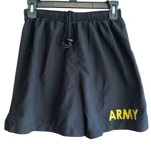 Army PT Shorts Compression Lined Size XS